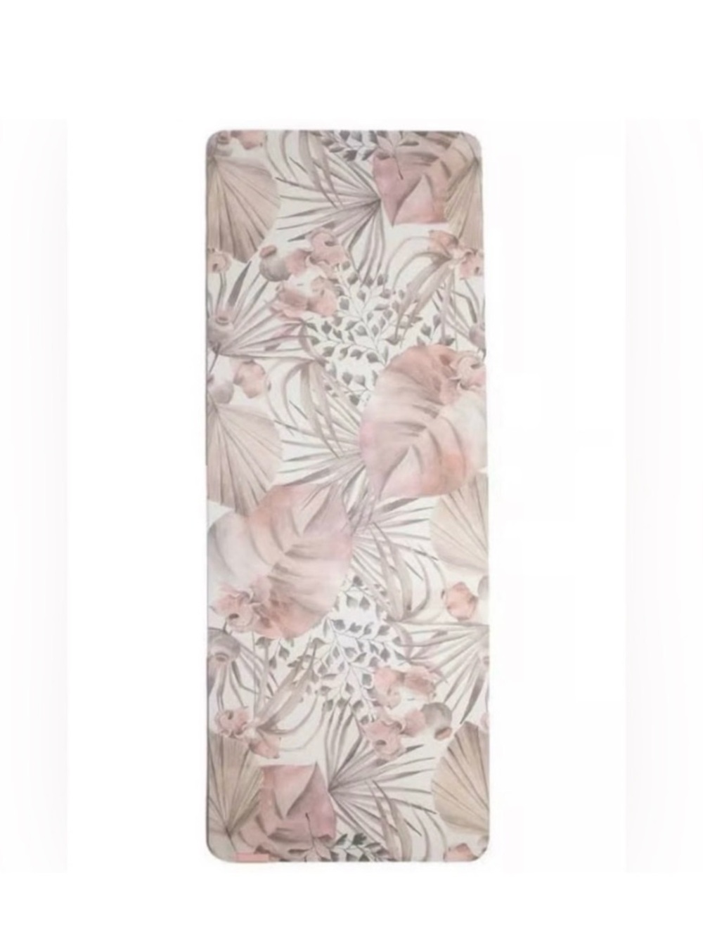 Blogilates Watercolor Floral Pink Yoga Mat-NWOT - Picture 2 of 5